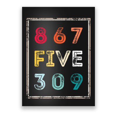 8675309 Nostalgic And Funny 80s & 90s Poster