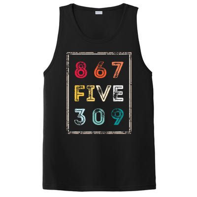 8675309 Nostalgic And Funny 80s & 90s PosiCharge Competitor Tank