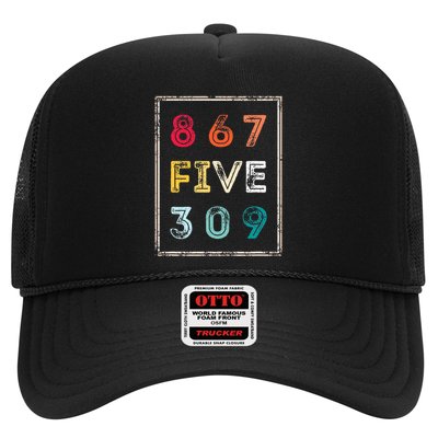 8675309 Nostalgic And Funny 80s & 90s Trucker Hat