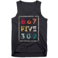 8675309 Nostalgic And Funny 80s & 90s Tank Top