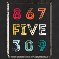 8675309 Nostalgic And Funny 80s & 90s Golf Towel
