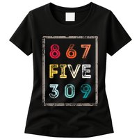 8675309 Nostalgic And Funny 80s & 90s Womens T-Shirt