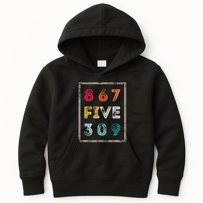 8675309 Nostalgic And Funny 80s & 90s Kids Hoodie