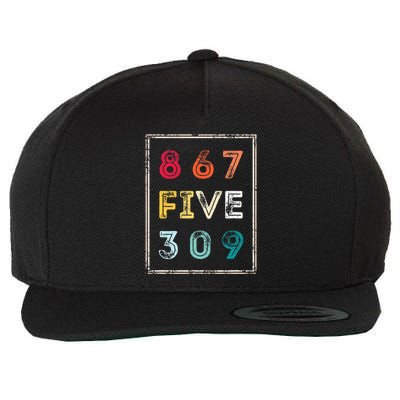8675309 Nostalgic And Funny 80s & 90s Wool Snapback Cap