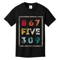 8675309 Nostalgic And Funny 80s & 90s Kids T-Shirt