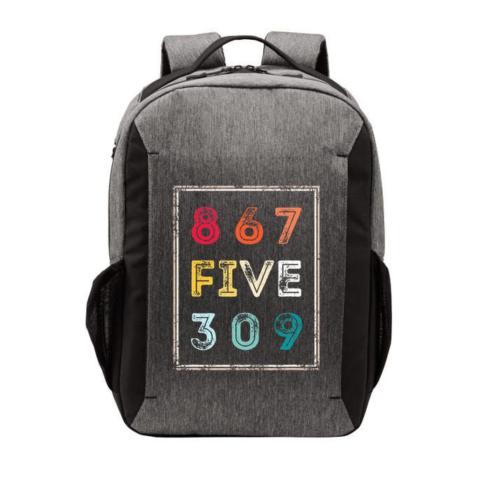 8675309 Nostalgic And Funny 80s & 90s Vector Backpack