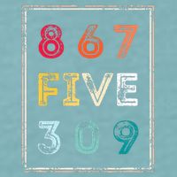 8675309 Nostalgic And Funny 80s & 90s Sueded Cloud Jersey T-Shirt