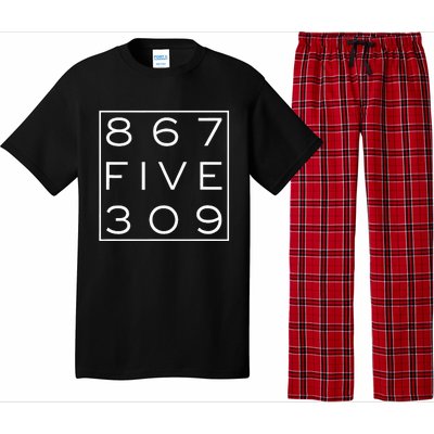 8675309 Nostalgic and Funny 80s Pajama Set