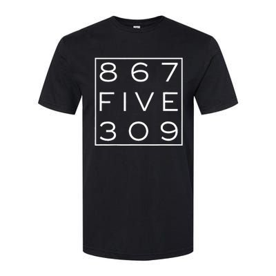 8675309 Nostalgic and Funny 80s Softstyle® CVC T-Shirt