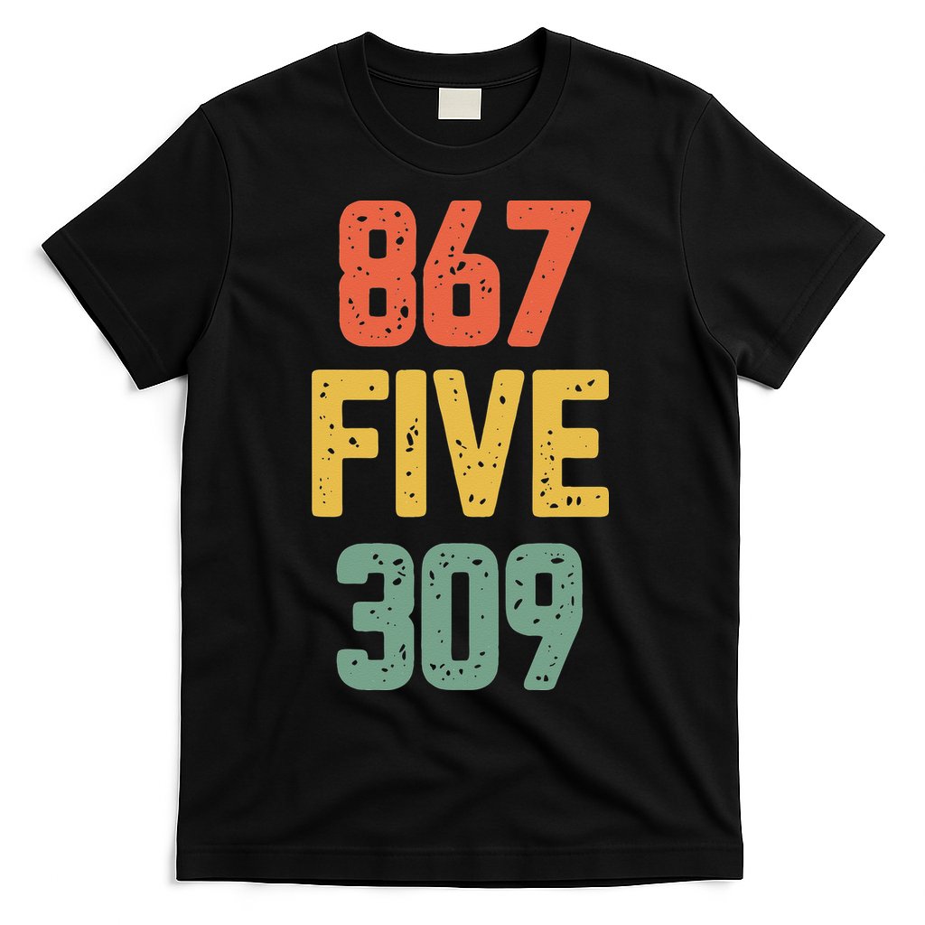 8675309 Nostalgic Funny 80s Retro Music T-Shirt