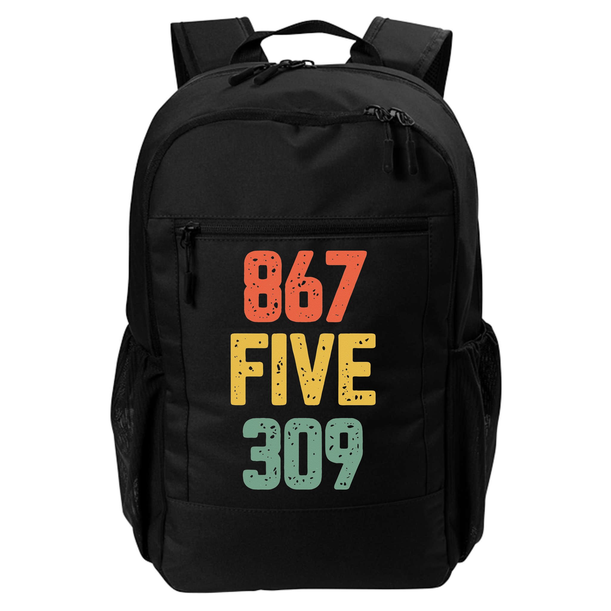 8675309 Nostalgic Funny 80s Retro Music Backpack