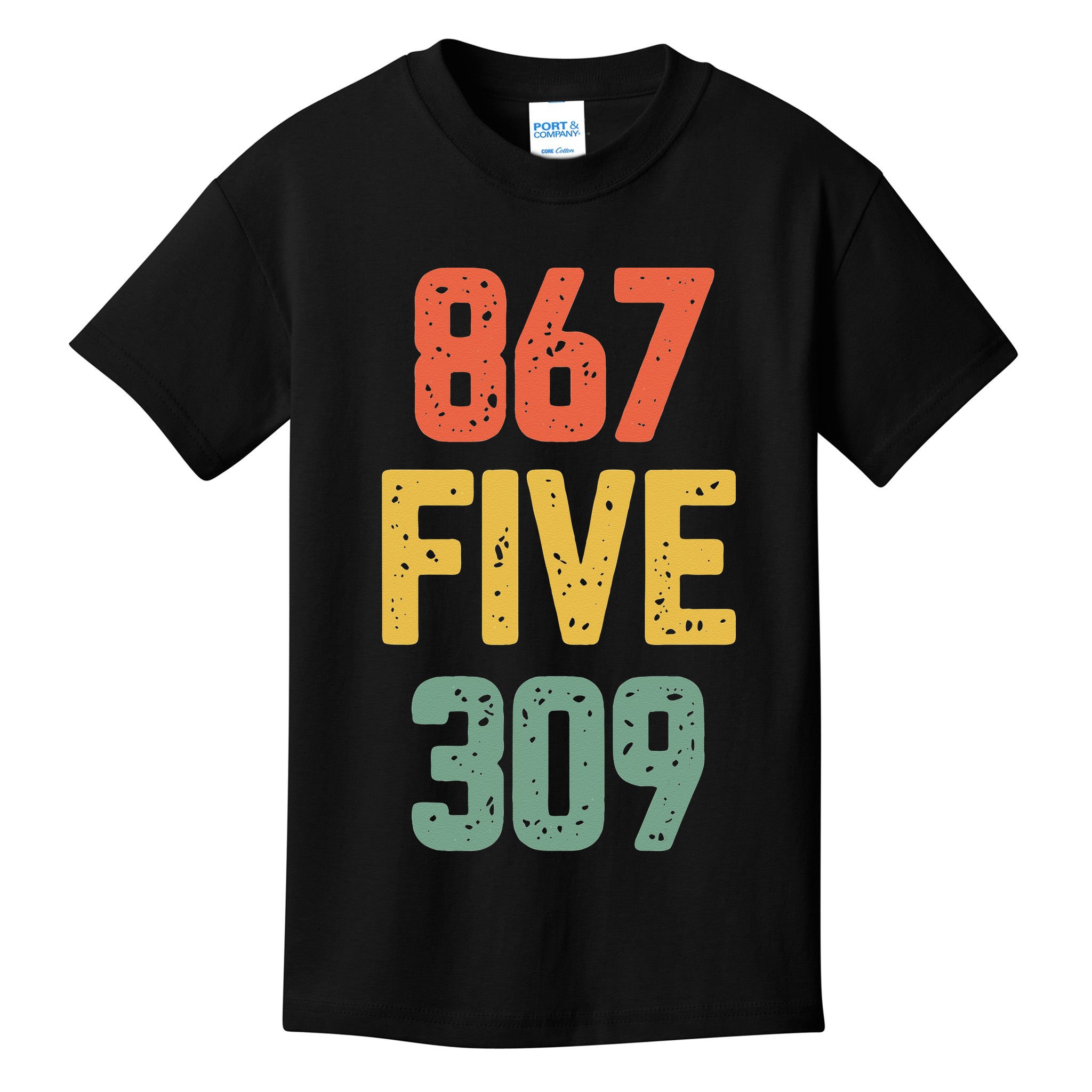 8675309 Nostalgic Funny 80s Retro Music Kids T-Shirt