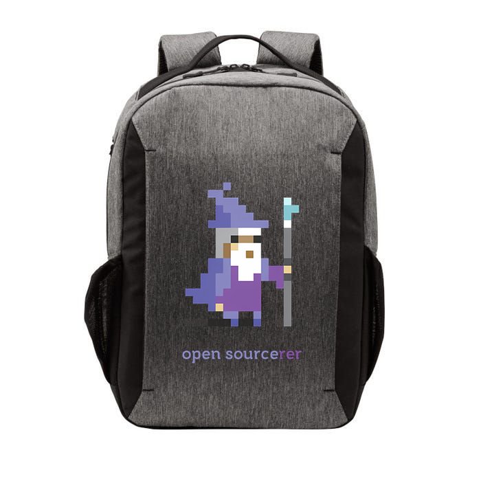 8bit Open Source Sorcerer Programming Vector Backpack