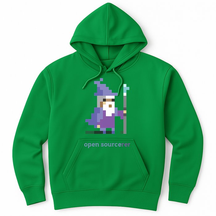 8bit Open Source Sorcerer Programming Hoodie