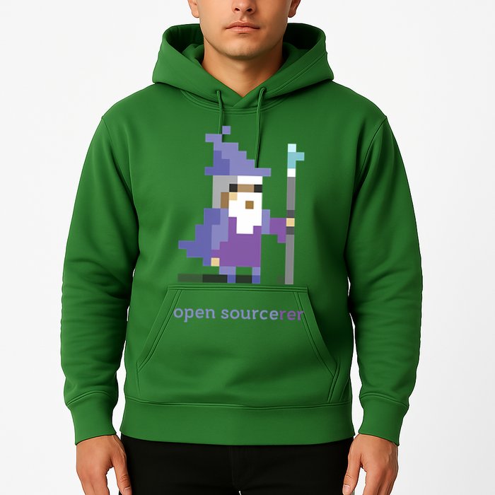8bit Open Source Sorcerer Programming Hoodie