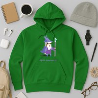 8bit Open Source Sorcerer Programming Hoodie