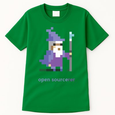 8bit Open Source Sorcerer Programming Tall T-Shirt