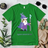 8bit Open Source Sorcerer Programming Premium T-Shirt