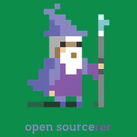 8bit Open Source Sorcerer Programming Premium T-Shirt