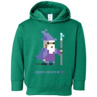 8bit Open Source Sorcerer Programming Toddler Hoodie