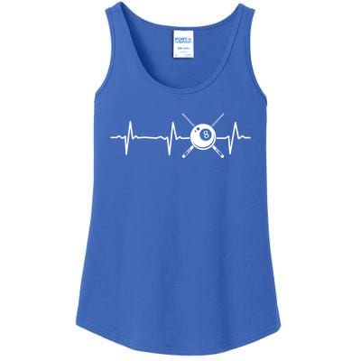 8ball Pool Billiards Billiard Heartbeat Gift Ladies Essential Tank