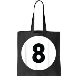 8 Pool Ball 8 Billiards Costume Halloween Group Matching Tote Bag