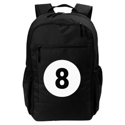 8 Pool Ball 8 Billiards Costume Halloween Group Matching Backpack