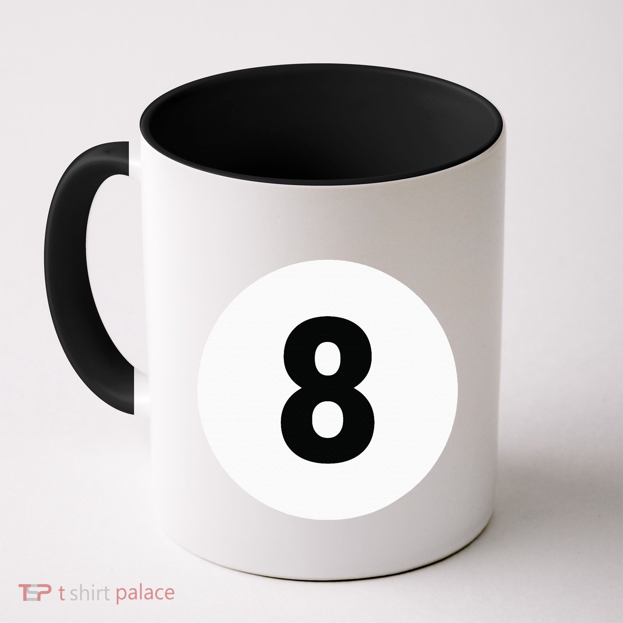 8 Pool Ball 8 Billiards Costume Halloween Group Matching Mug