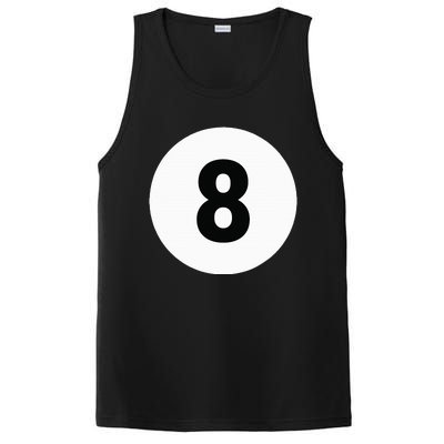 8 Pool Ball 8 Billiards Costume Halloween Group Matching PosiCharge Competitor Tank