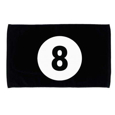 8 Pool Ball 8 Billiards Costume Halloween Group Matching Microfiber Hand Towel