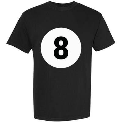 8 Pool Ball 8 Billiards Costume Halloween Group Matching Garment-Dyed Heavyweight T-Shirt