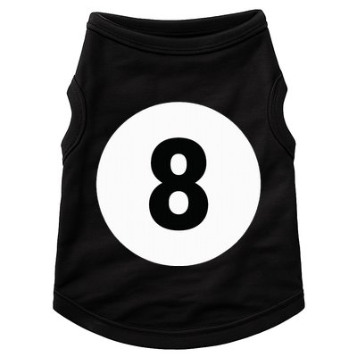 8 Pool Ball 8 Billiards Costume Halloween Group Matching Doggie Tank