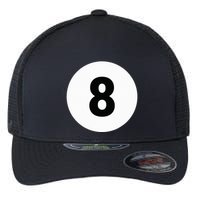 8 Pool Ball 8 Billiards Costume Halloween Group Matching Flexfit Unipanel Trucker Cap