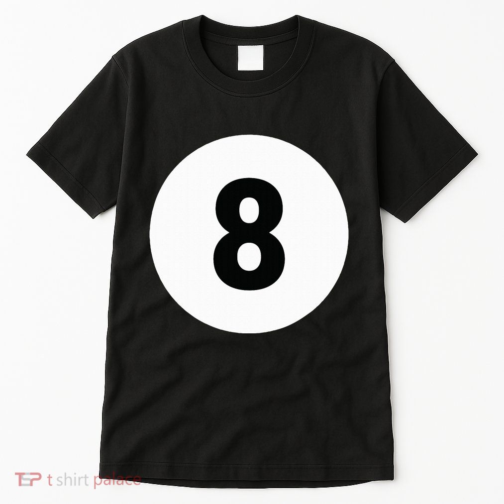 8 Pool Ball 8 Billiards Costume Halloween Group Matching Tall T-Shirt