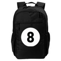 8 Pool Ball 8 Billiards Costume Halloween Group Matching Daily Commute Backpack