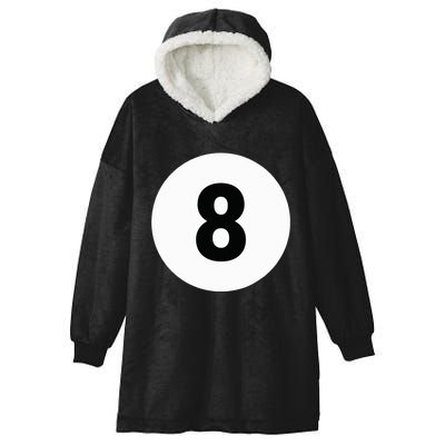 8 Pool Ball 8 Billiards Costume Halloween Group Matching Hooded Wearable Blanket