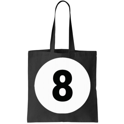 8 Pool Ball 8 Billiards Costume Halloween Group Matching Tote Bag