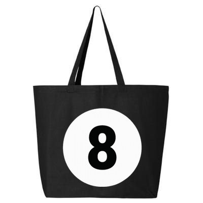8 Pool Ball 8 Billiards Costume Halloween Group Matching 25L Jumbo Tote