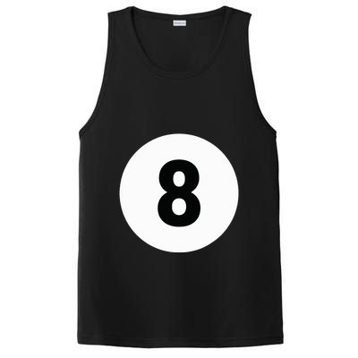 8 Pool Ball 8 Billiards Costume Halloween Group Matching PosiCharge Competitor Tank