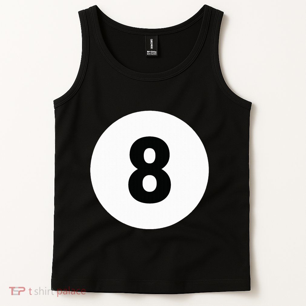 8 Pool Ball 8 Billiards Costume Halloween Group Matching Tank Top