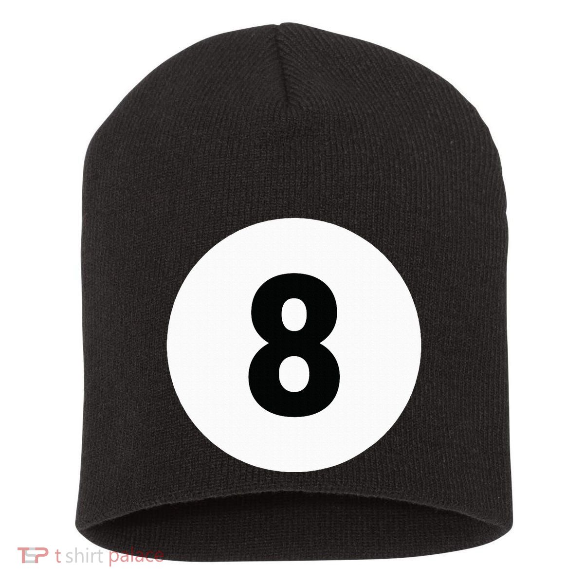 8 Pool Ball 8 Billiards Costume Halloween Group Matching Short Acrylic Beanie