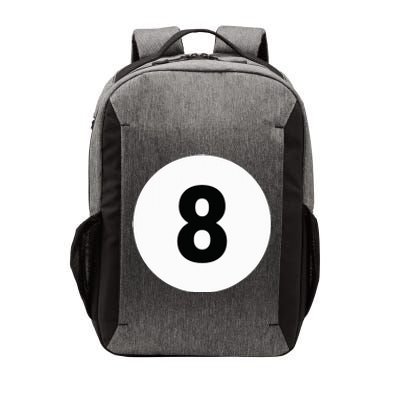 8 Pool Ball 8 Billiards Costume Halloween Group Matching Vector Backpack