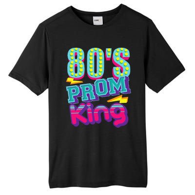 80s Prom King Funny Disco Throwback Nostalgic Gift Tall Fusion ChromaSoft Performance T-Shirt