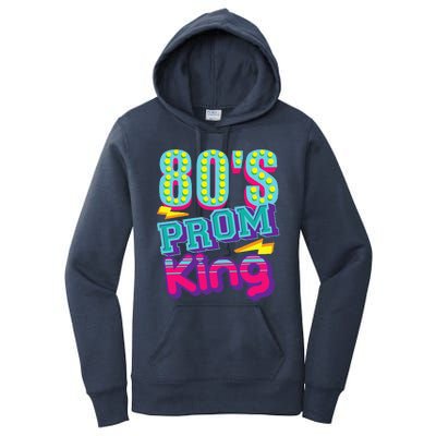 80s Prom King Funny Disco Throwback Nostalgic Gift Women's Pullover Hoodie