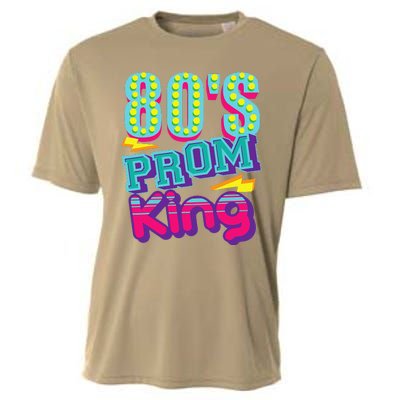 80s Prom King Funny Disco Throwback Nostalgic Gift Cooling Performance Crew T-Shirt