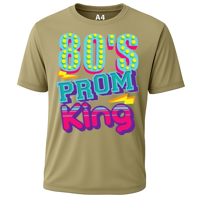 80s Prom King Funny Disco Throwback Nostalgic Gift Cooling Performance Crew T-Shirt