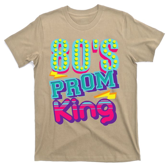 80s Prom King Funny Disco Throwback Nostalgic Gift T-Shirt