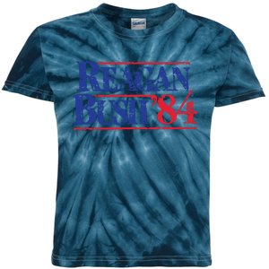 80s Reaganbush 84 Gop Kids Tie-Dye T-Shirt