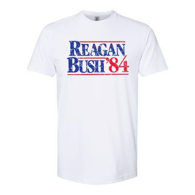 80s Reaganbush 84 Gop Softstyle® CVC T-Shirt