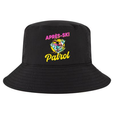 80s Retro Apresski Patrol Wear 90s Skiing Cool Comfort Performance Bucket Hat